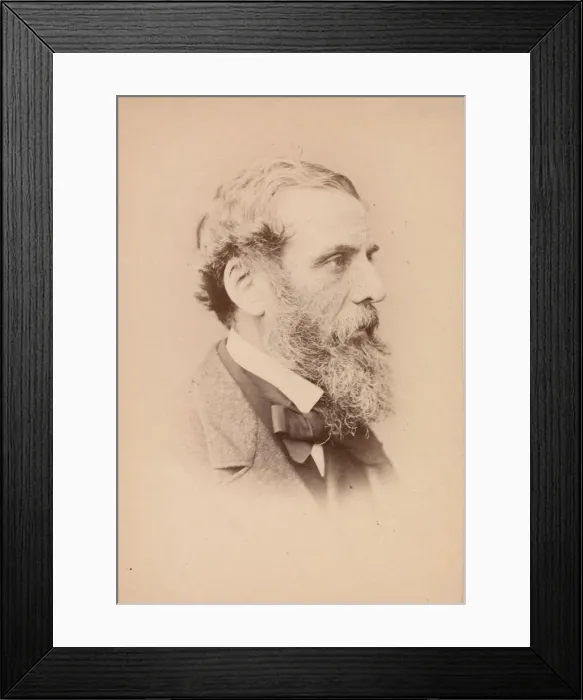 Framed Print : Richard Ansdell, 1860s. Creator: John & Charles Watkins Framed Print : Richard Ansdell, 1860s. Creator: John & Charles Watkins