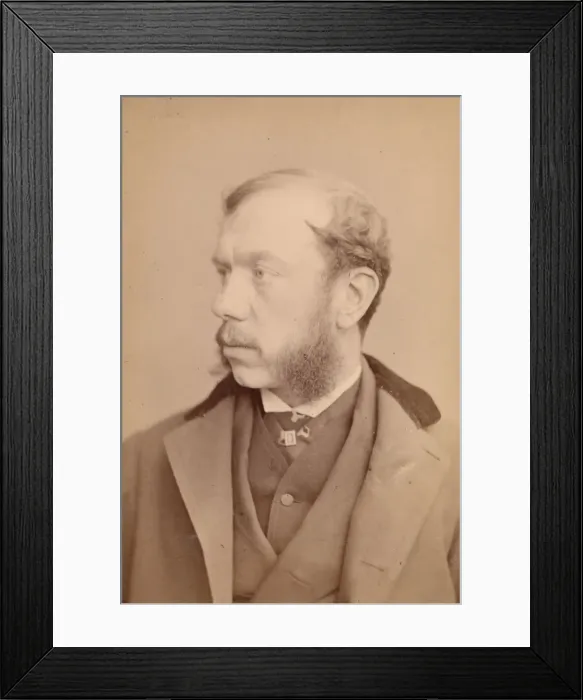 Framed Print : John Pettie, 1860s. Creator: John & Charles Watkins Framed Print : John Pettie, 1860s. Creator: John & Charles Watkins