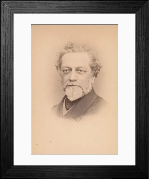 Framed Print : William Frederick Woodington, 1860s. Creator: John & Charles Watkins Framed Print : William Frederick Woodington, 1860s. Creator: John & Charles Watkins