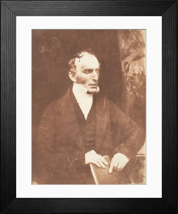 Framed Print : Rev. Dr. John Purves, Jedburgh, 1843-47. Creators: David Octavius Hill, Robert Adamson Framed Print : Rev. Dr. John Purves, Jedburgh, 1843-47. Creators: David Octavius Hill, Robert Adamson