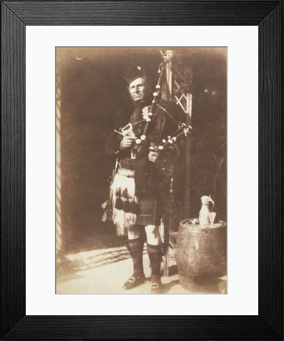 Framed Print : John Ban MacKenzie, 1843-47. Creators: David Octavius Hill, Robert Adamson Framed Print : John Ban MacKenzie, 1843-47. Creators: David Octavius Hill, Robert Adamson