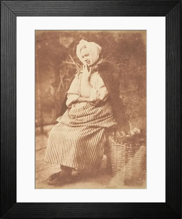 Framed Print : Newhaven Fishwife, 1843-47. Creators: David Octavius Hill, Robert Adamson Framed Print : Newhaven Fishwife, 1843-47. Creators: David Octavius Hill, Robert Adamson