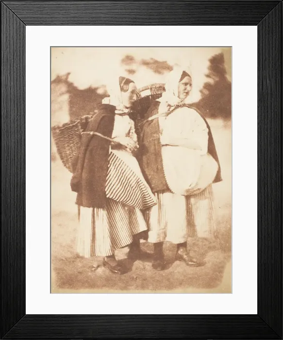 Framed Print : Newhaven Fishwives, 1843-47. Creators: David Octavius Hill, Robert Adamson Framed Print : Newhaven Fishwives, 1843-47. Creators: David Octavius Hill, Robert Adamson