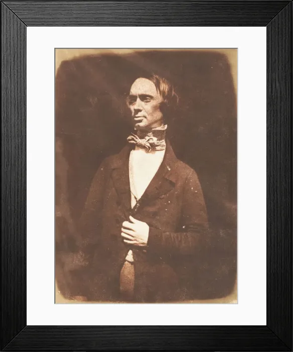 Framed Print : H. B. Johnston, R. S. A. 1843-47. Creators: David Octavius Hill, Robert Adamson Framed Print : H. B. Johnston, R. S. A. 1843-47. Creators: David Octavius Hill, Robert Adamson