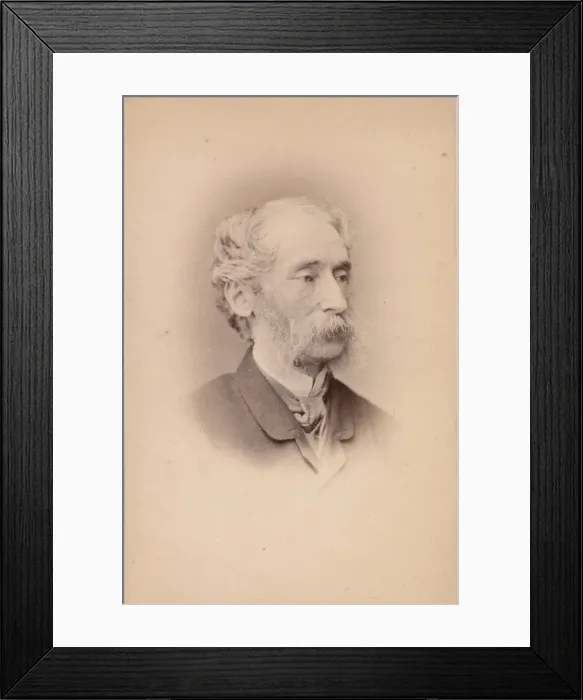 Framed Print : John Ballantyne, 1860s. Creator: John & Charles Watkins Framed Print : John Ballantyne, 1860s. Creator: John & Charles Watkins
