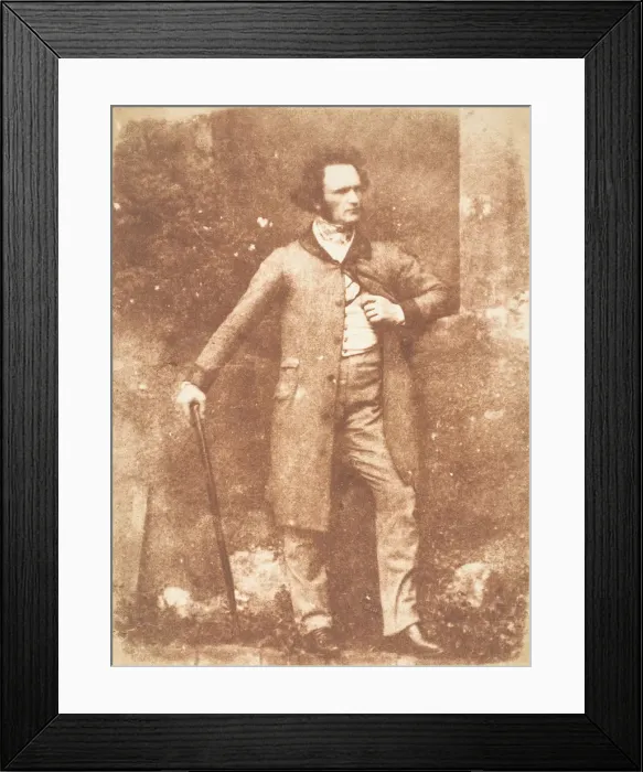 Framed Print : Thomas Duncan, R. S. A. 1843-47. Creators: David Octavius Hill, Robert Adamson Framed Print : Thomas Duncan, R. S. A. 1843-47. Creators: David Octavius Hill, Robert Adamson