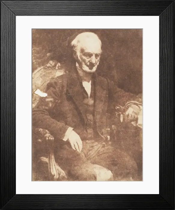 Framed Print : Laird of Portmoak, 1843-47. Creators: David Octavius Hill, Robert Adamson Framed Print : Laird of Portmoak, 1843-47. Creators: David Octavius Hill, Robert Adamson