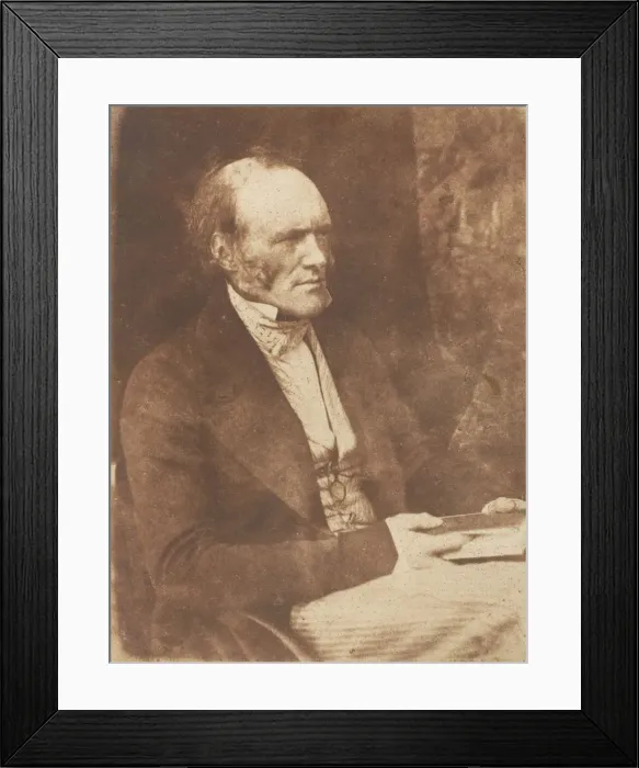 Framed Print : Sir Charles Lyell - Geologist, 1843-47. Creators: David Octavius Hill, Robert Adamson Framed Print : Sir Charles Lyell - Geologist, 1843-47. Creators: David Octavius Hill, Robert Adamson