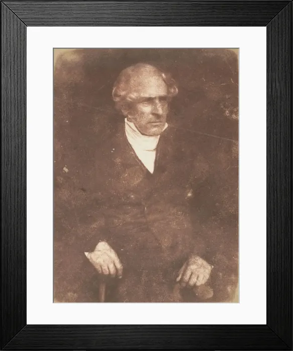 Framed Print : Rev. Thomas Jollie, Bowden, 1843-47. Creators: David Octavius Hill, Robert Adamson Framed Print : Rev. Thomas Jollie, Bowden, 1843-47. Creators: David Octavius Hill, Robert Adamson