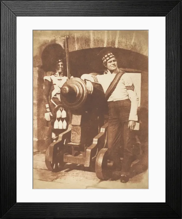 Framed Print : The Porthole / Sergeant and Private of the 42nd Gordon Highlanders, Edinburgh Castle Framed Print : The Porthole / Sergeant and Private of the 42nd Gordon Highlanders, Edinburgh Castle