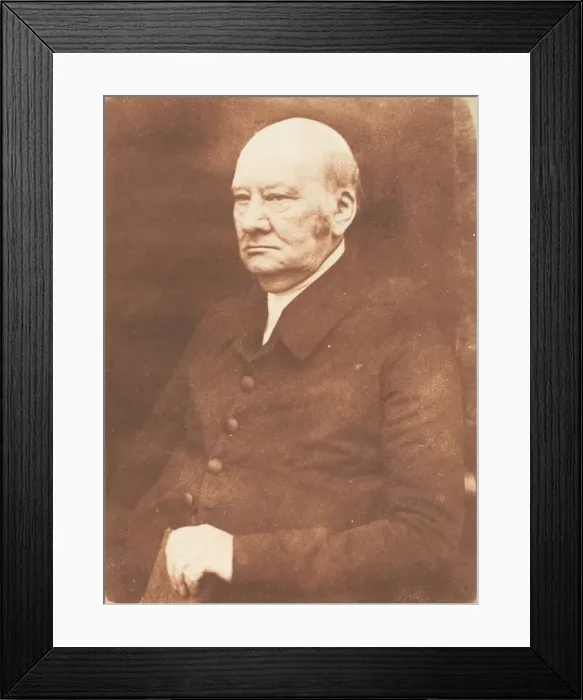 Framed Print : Dr. Jabez Bunting, 1843-47. Creators: David Octavius Hill, Robert Adamson Framed Print : Dr. Jabez Bunting, 1843-47. Creators: David Octavius Hill, Robert Adamson