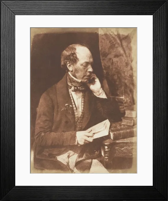 Framed Print : John Murray (Publisher), 1843-47. Creators: David Octavius Hill, Robert Adamson Framed Print : John Murray (Publisher), 1843-47. Creators: David Octavius Hill, Robert Adamson