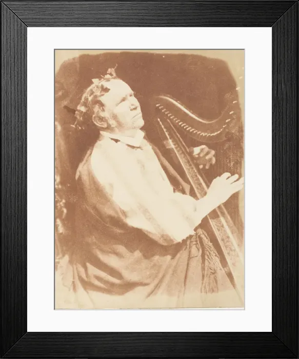 Framed Print : Patrick Byrne, 1843-47. Creators: David Octavius Hill, Robert Adamson, Hill & Adamson Framed Print : Patrick Byrne, 1843-47. Creators: David Octavius Hill, Robert Adamson, Hill & Adamson
