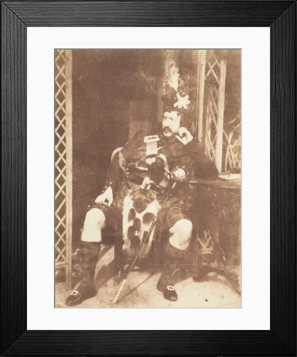 Framed Print : Kenneth MaCleay, R. S. A. 1843-47. Creators: David Octavius Hill, Robert Adamson Framed Print : Kenneth MaCleay, R. S. A. 1843-47. Creators: David Octavius Hill, Robert Adamson