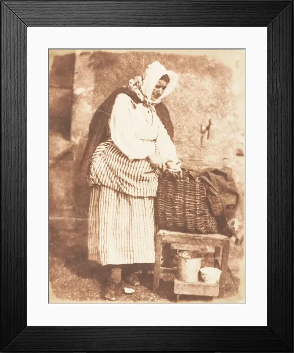 Framed Print : Newhaven Fishwife, 1843-47. Creators: David Octavius Hill, Robert Adamson Framed Print : Newhaven Fishwife, 1843-47. Creators: David Octavius Hill, Robert Adamson