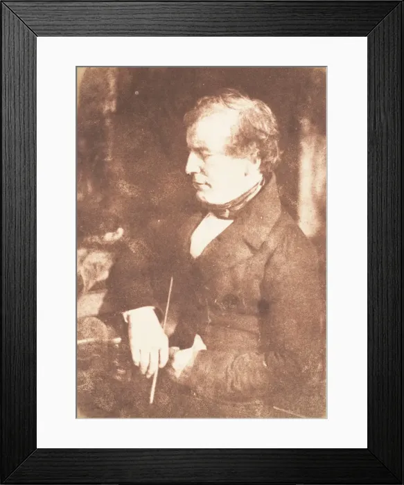 Framed Print : William Etty, 1843-47. Creators: David Octavius Hill, Robert Adamson, Hill & Adamson Framed Print : William Etty, 1843-47. Creators: David Octavius Hill, Robert Adamson, Hill & Adamson