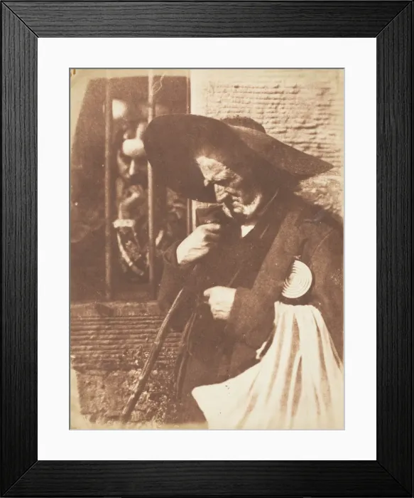 Framed Print : John Henning as Edie Ochiltree from Sir Walter Scotts The Antiquary, 1843-47 Framed Print : John Henning as Edie Ochiltree from Sir Walter Scotts The Antiquary, 1843-47