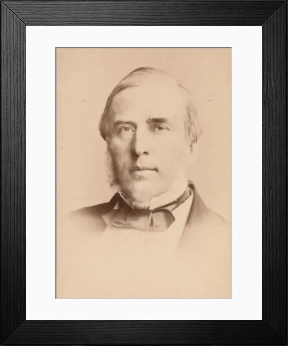 Framed Print : John Callcott Horsley, 1860s. Creator: John & Charles Watkins Framed Print : John Callcott Horsley, 1860s. Creator: John & Charles Watkins