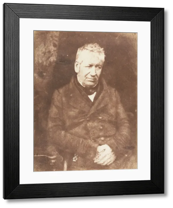 Framed Print : George Moon, 1843-47. Creators: David Octavius Hill, Robert Adamson, Hill & Adamson Framed Print : George Moon, 1843-47. Creators: David Octavius Hill, Robert Adamson, Hill & Adamson