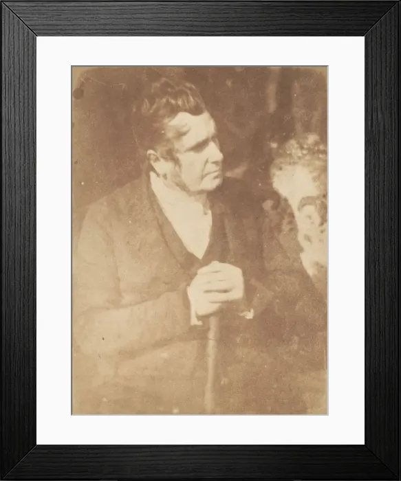 Framed Print : Rev. Robert Aitken, Dundee, 1843-47. Creators: David Octavius Hill, Robert Adamson Framed Print : Rev. Robert Aitken, Dundee, 1843-47. Creators: David Octavius Hill, Robert Adamson