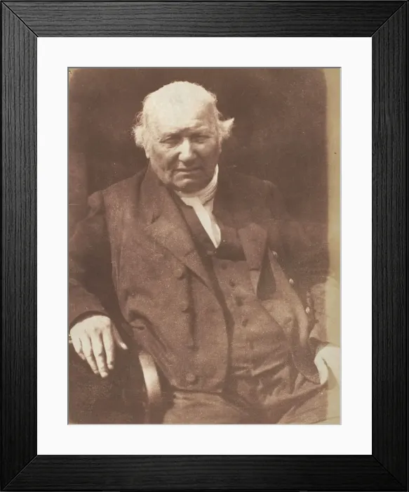 Framed Print : Principal Haldane, St. Andrews, 1843-47. Creators: David Octavius Hill, Robert Adamson Framed Print : Principal Haldane, St. Andrews, 1843-47. Creators: David Octavius Hill, Robert Adamson