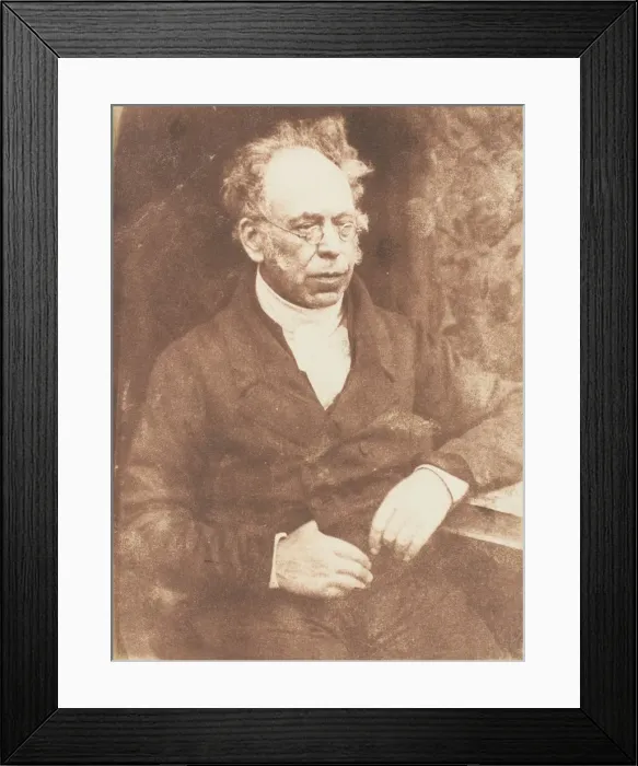 Framed Print : Rev. R. Brewster of Craig, 1843-47. Creators: David Octavius Hill, Robert Adamson Framed Print : Rev. R. Brewster of Craig, 1843-47. Creators: David Octavius Hill, Robert Adamson