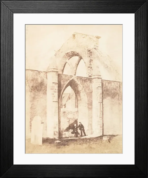 Framed Print : Edinburgh. Greyfriars Churchyard, 1843-47. Creators: David Octavius Hill, Robert Adamson Framed Print : Edinburgh. Greyfriars Churchyard, 1843-47. Creators: David Octavius Hill, Robert Adamson