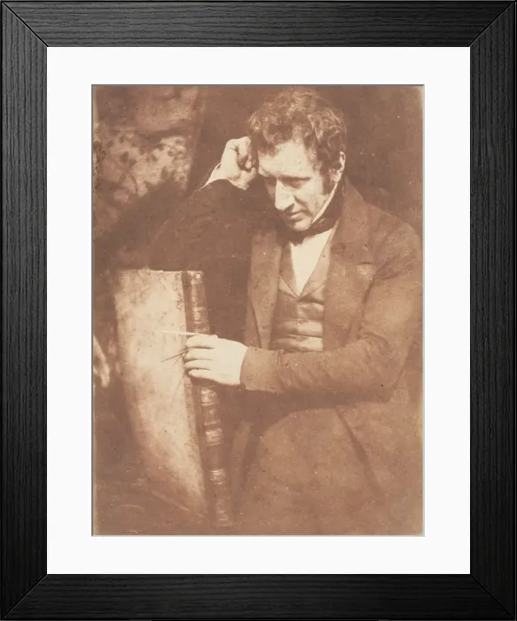 Framed Print : James Nasmyth (Steam Hammer), 1843-47. Creators: David Octavius Hill, Robert Adamson Framed Print : James Nasmyth (Steam Hammer), 1843-47. Creators: David Octavius Hill, Robert Adamson