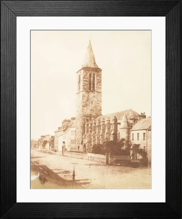 Framed Print : St. Andrews. College Church of St. Salvator, 1843-47. Creators: David Octavius Hill Framed Print : St. Andrews. College Church of St. Salvator, 1843-47. Creators: David Octavius Hill