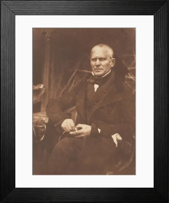 Framed Print : Mr. McNab - Botanical Gardens, 1843-47. Creators: David Octavius Hill, Robert Adamson Framed Print : Mr. McNab - Botanical Gardens, 1843-47. Creators: David Octavius Hill, Robert Adamson