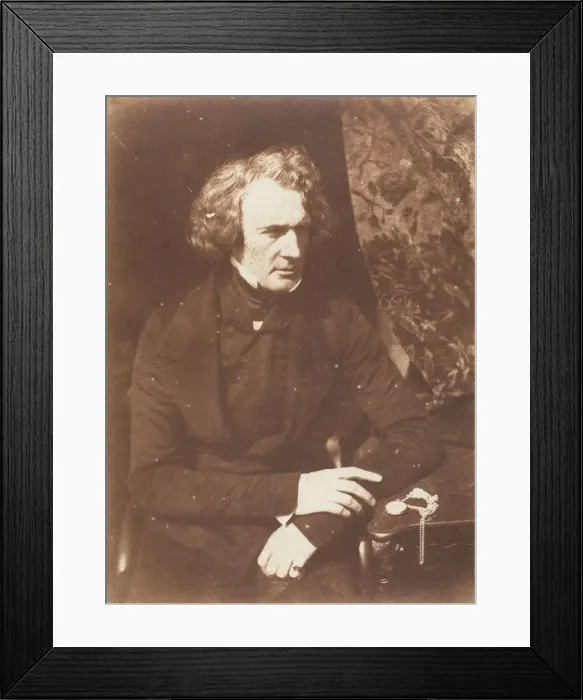 Framed Print : Sir John McNeill, 1843-47. Creators: David Octavius Hill, Robert Adamson Framed Print : Sir John McNeill, 1843-47. Creators: David Octavius Hill, Robert Adamson