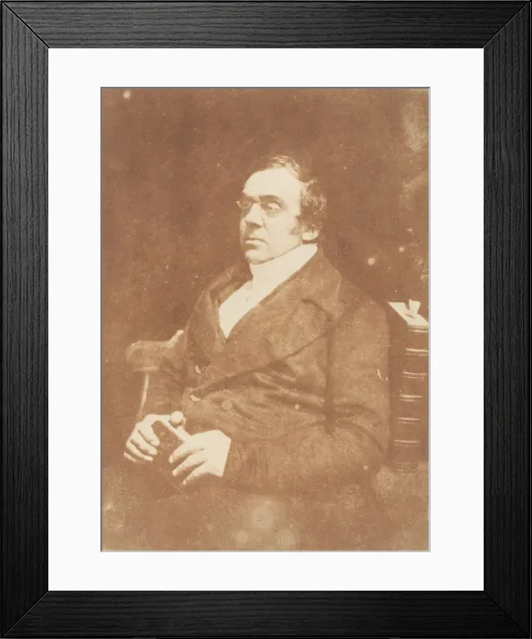 Framed Print : Frederic Monod (Paris), 1843-47. Creators: David Octavius Hill, Robert Adamson Framed Print : Frederic Monod (Paris), 1843-47. Creators: David Octavius Hill, Robert Adamson