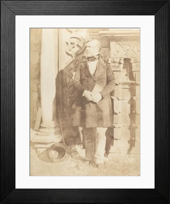 Framed Print : David Roberts, 1843-47. Creators: David Octavius Hill, Robert Adamson, Hill & Adamson Framed Print : David Roberts, 1843-47. Creators: David Octavius Hill, Robert Adamson, Hill & Adamson