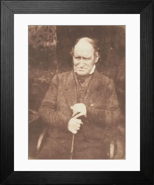 Framed Print : Dr. George Cook, St. Andrews, 1843-47. Creators: David Octavius Hill, Robert Adamson