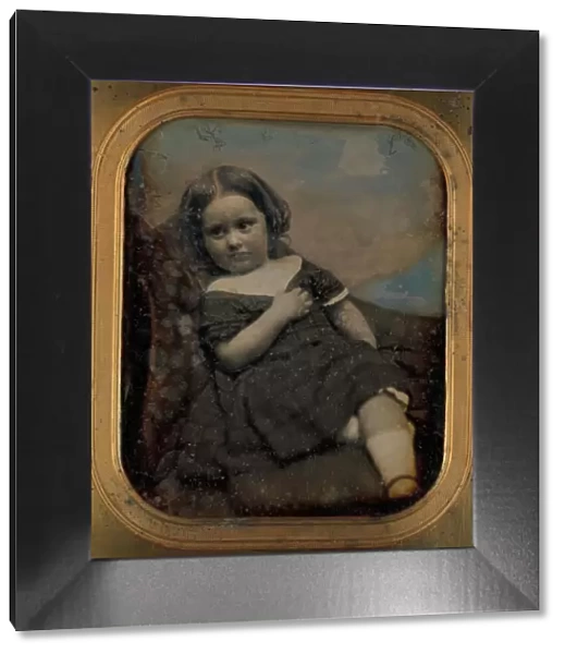 Augusta Hawes at Four Years Old, 1850s. Creators: Josiah Johnson Hawes