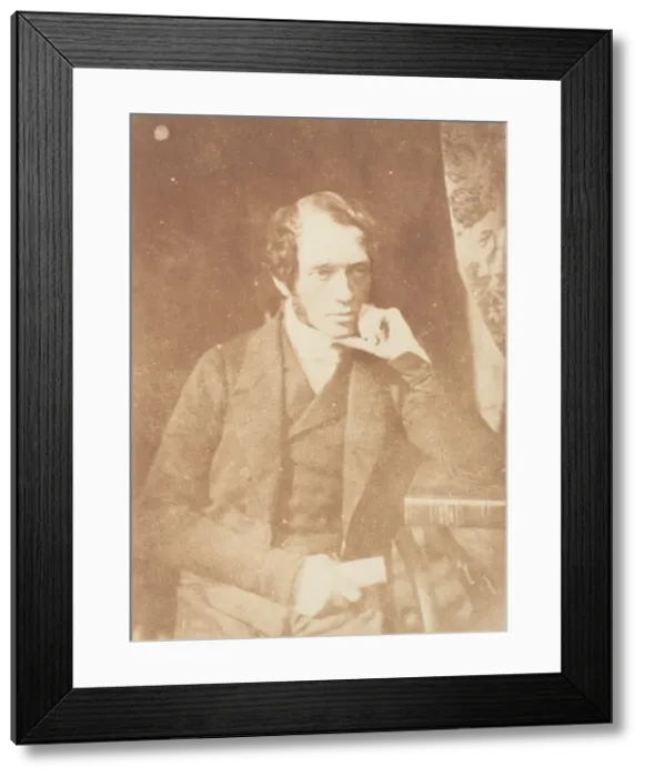 Framed Print : Rev D. T. K. Drummond, 1843-47. Creators: David Octavius Hill, Robert Adamson Framed Print : Rev D. T. K. Drummond, 1843-47. Creators: David Octavius Hill, Robert Adamson