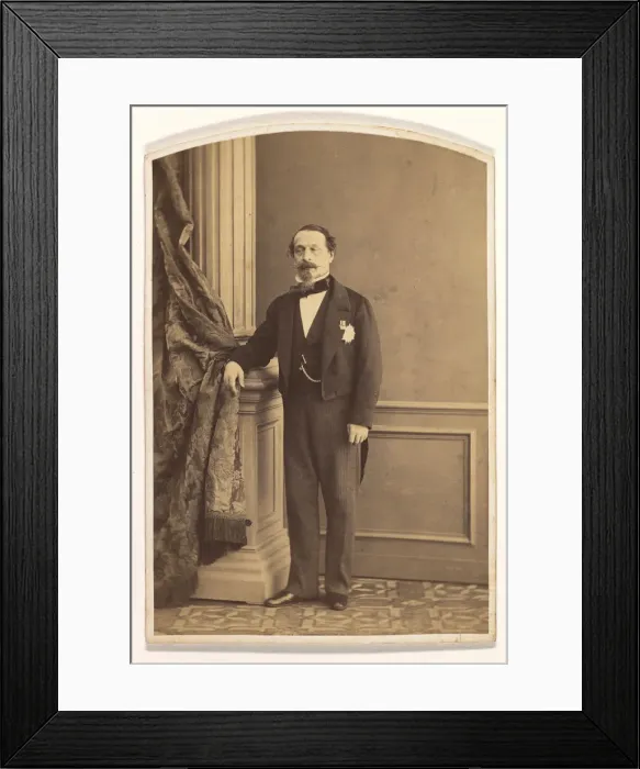 Framed Print : Emperor Napoleon III, March 1860. Creator: Olympe Aguado Framed Print : Emperor Napoleon III, March 1860. Creator: Olympe Aguado