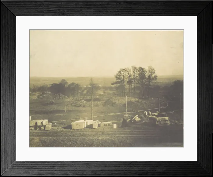 Framed Print : [The Grounds Looking Towards Penge], 1854. Creator: Philip Henry Delamotte
