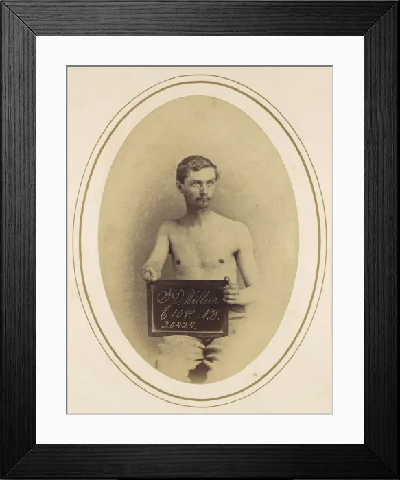 Framed Print : Stephen D. Wilbur, 1865. Creator: Reed Brockway Bontecou Framed Print : Stephen D. Wilbur, 1865. Creator: Reed Brockway Bontecou