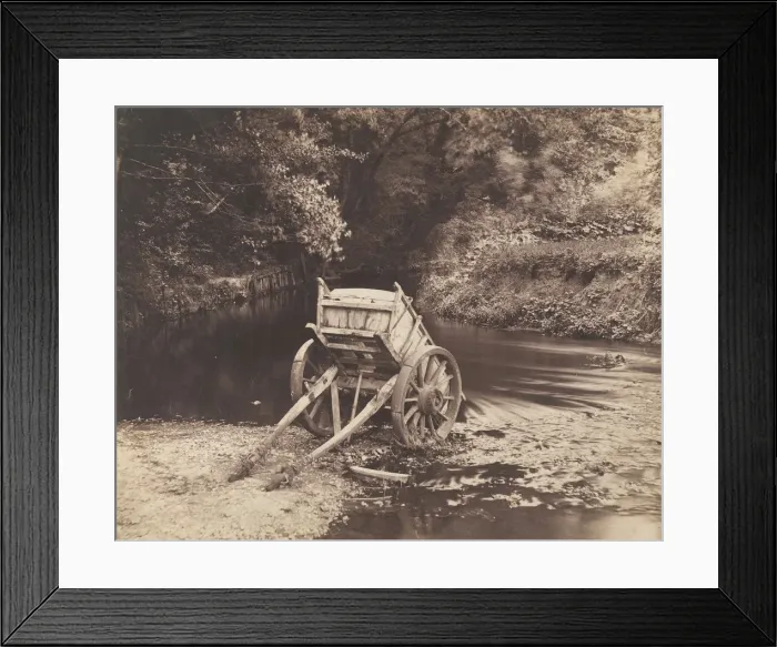Framed Print : In the Valley of the Mole, 1855. Creator: Robert Howlett Framed Print : In the Valley of the Mole, 1855. Creator: Robert Howlett
