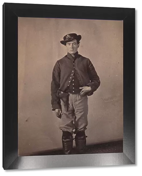 Union Cavalry Soldier with Pistol in Holster, 1861-65. Creator