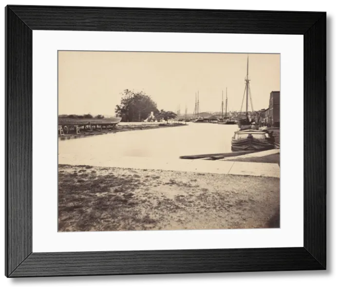 Framed Print : Civil War View, 1860s. Creator: Thomas C. Roche Framed Print : Civil War View, 1860s. Creator: Thomas C. Roche