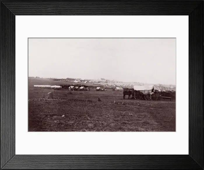 Framed Print : Brandy Station, Virginia, 1863-64. Creators: Tim O Sullivan, James Gardner Framed Print : Brandy Station, Virginia, 1863-64. Creators: Tim O Sullivan, James Gardner