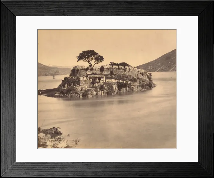 Framed Print : Ming Gam Pass River Min, ca. 1869. Creator: Attributed to Tung Hing Framed Print : Ming Gam Pass River Min, ca. 1869. Creator: Attributed to Tung Hing