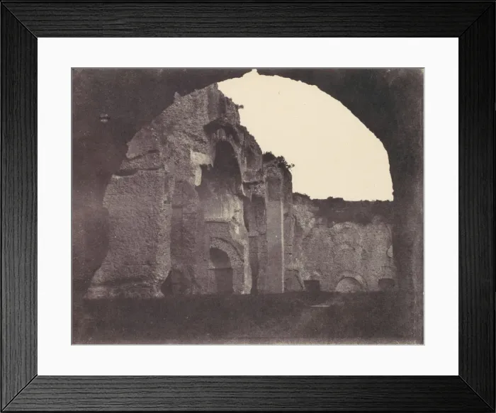 Framed Print : Basilica of Constantine, Rome, 1850s. Creator: Unknown Framed Print : Basilica of Constantine, Rome, 1850s. Creator: Unknown