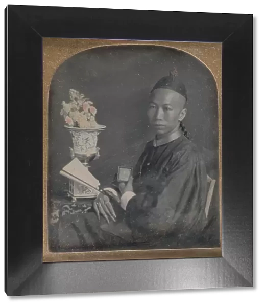 Portrait of Tsow Chaoong, 1847. Creator: Unknown