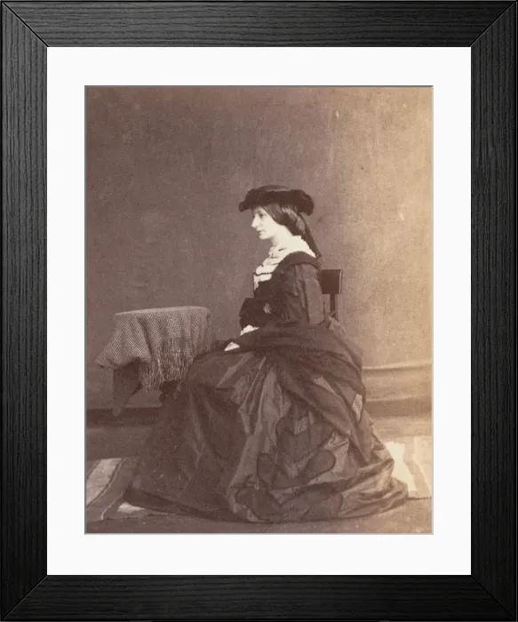Framed Print : Lady Campbell, 1858-61. Creator: Unknown Framed Print : Lady Campbell, 1858-61. Creator: Unknown