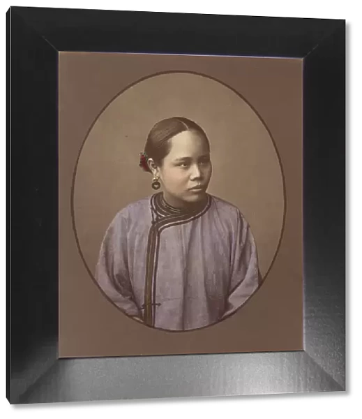 Fille de Shanghai, 1870s. Creator: Baron Raimund von Stillfried