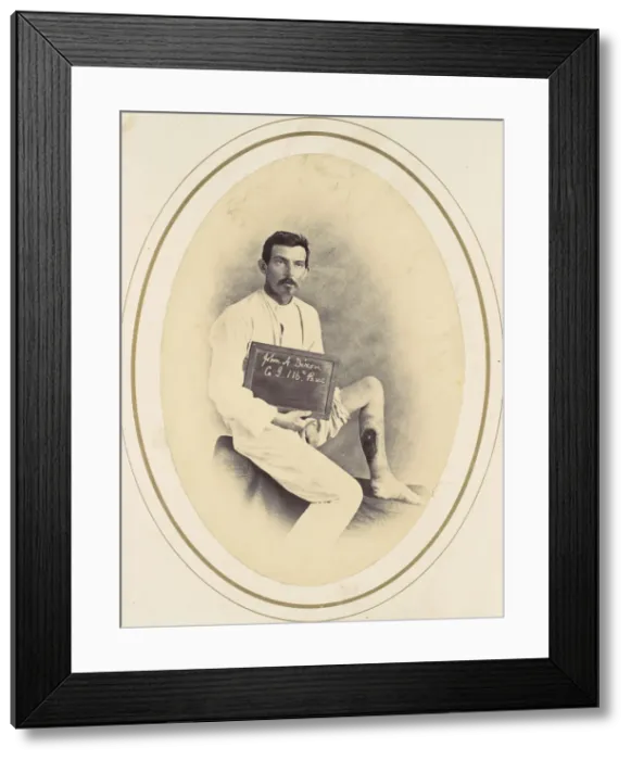 Framed Print : John A. Dixon, 1865. Creator: Reed Brockway Bontecou Framed Print : John A. Dixon, 1865. Creator: Reed Brockway Bontecou