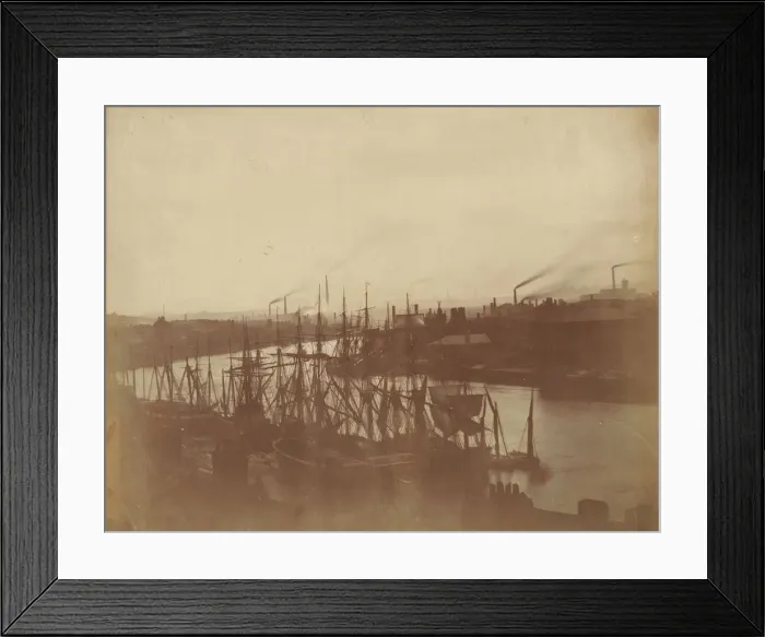 Framed Print : Newcastle on Tyne, 1850s. Creator: Roger Fenton